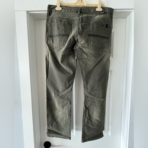 Men’s Buffalo olive green Denim Jeans W32 L34 - Picture 5 of 6